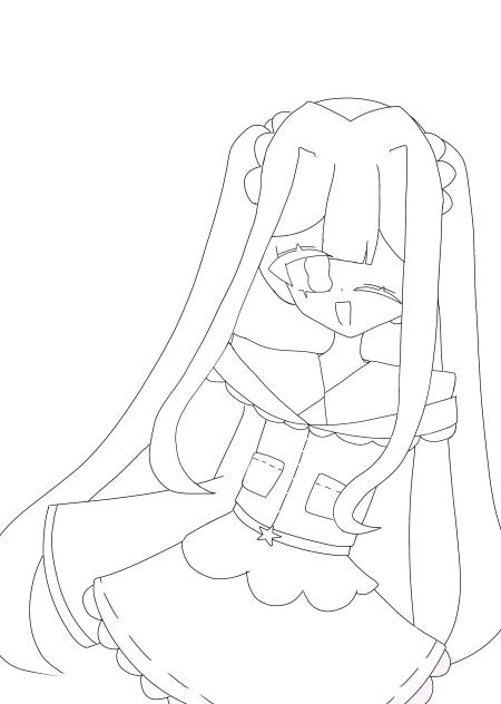 塗り絵🌸💗