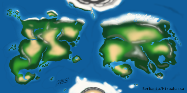 Berbania (Hirawhassa) Map w txt