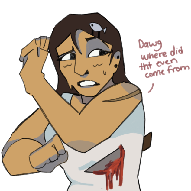 GORETOBER DAY 17 (STABBED)