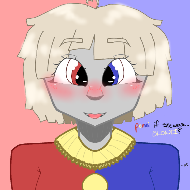 Pomni if she was.. blonde