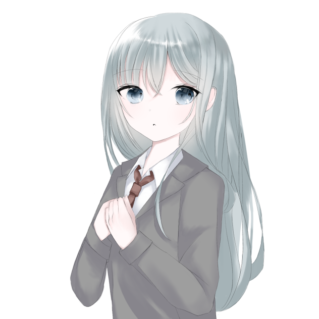 透明感のある女の子