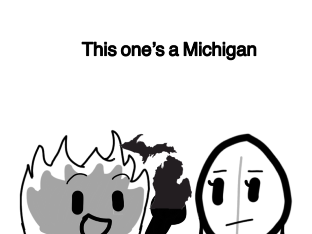 This one’s a Michigan-platonic fireafy❓