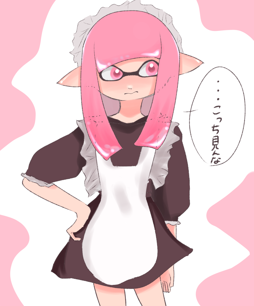 メイド服イカちゃん - ibisPaint