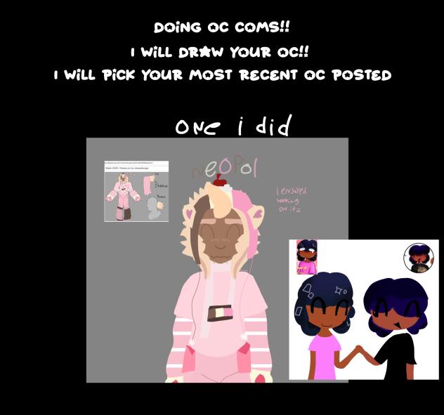 I'm drawing ocs!!