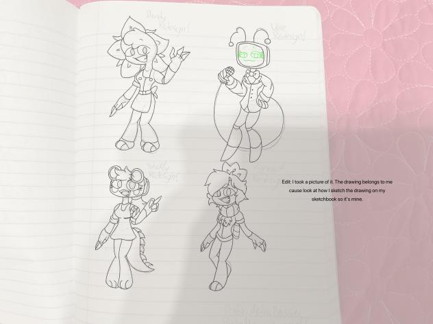 Main toons in my style