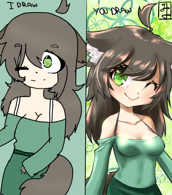 I draw you draw with Lonely Ev