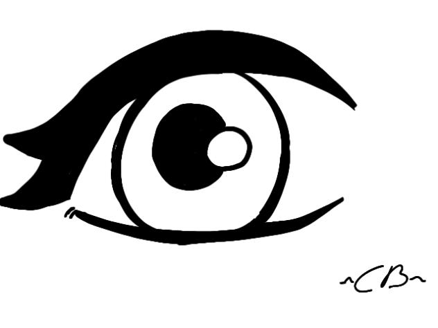 Eye blink animation