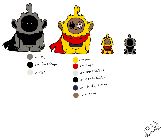 COLOR CODE FOR PIBBY IF NEEDED