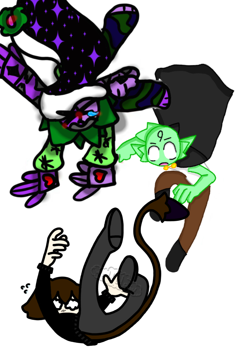 Falling Collab #2 - ibisPaint