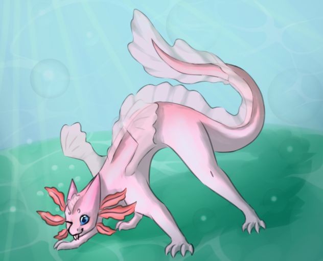 Axolotl dreegin
