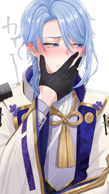 照れ顔　綾人さん