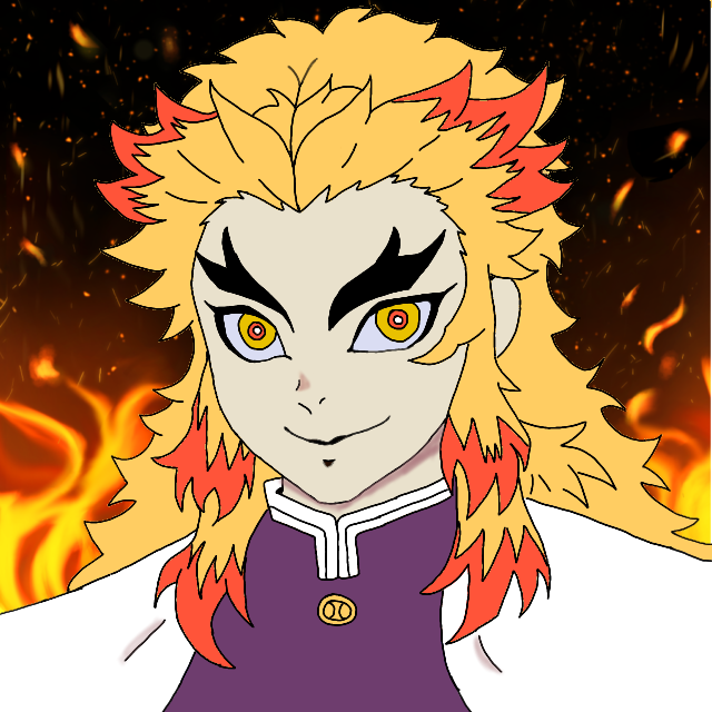 Nama Rengoku Kyujiro Rengoku kyujiro - ibisPaint