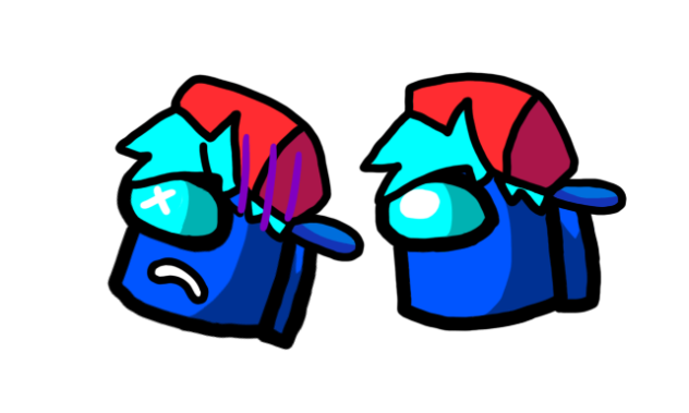 Boyfriend Among Us Crewmate Icons