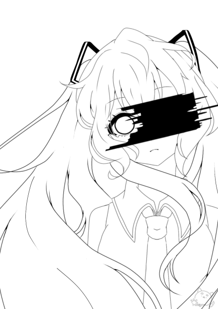 匿名M 線画