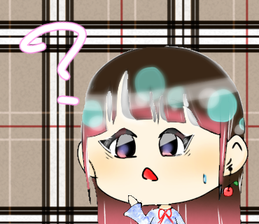 ？な女の子