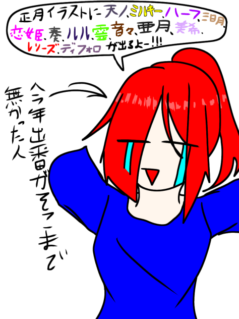 集合絵はもうこりごりだ～！！by夢鈴羽