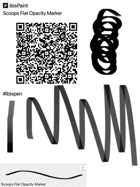 Scoops Flat Opacity Marker