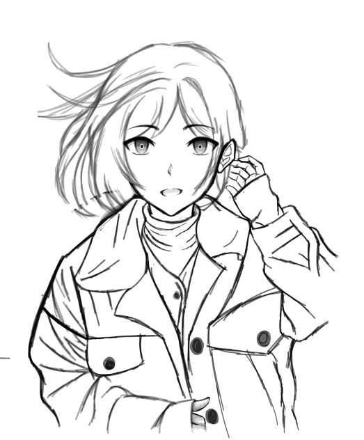 Rough Sketch ibisPaint