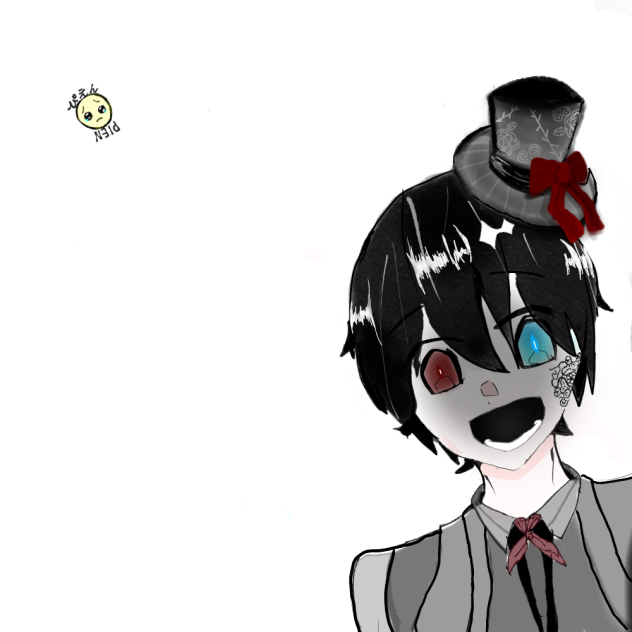 オリキャラ指描き