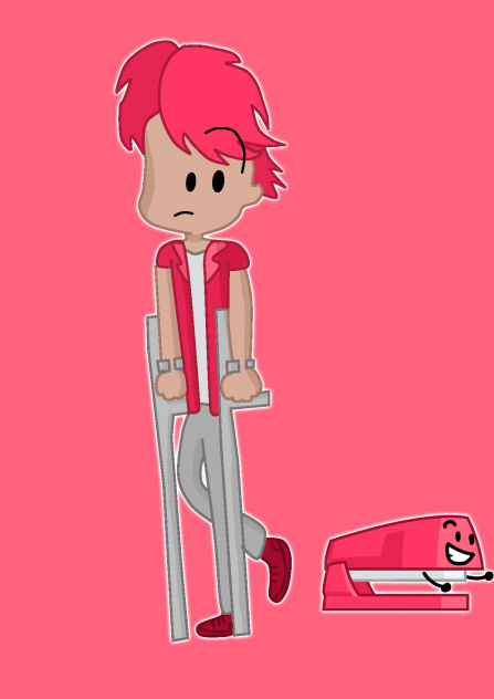 ❤️ Bfdi Stapy as human ❤️