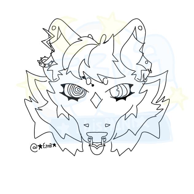 Mask design wip - ibisPaint