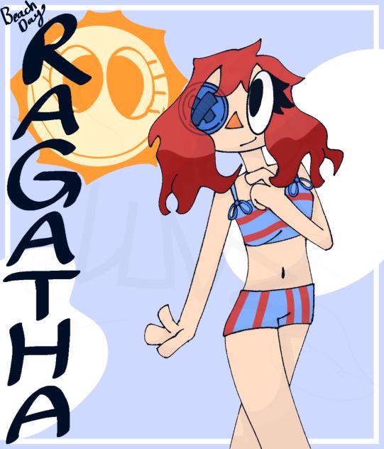 Ragatha at the Beach!!