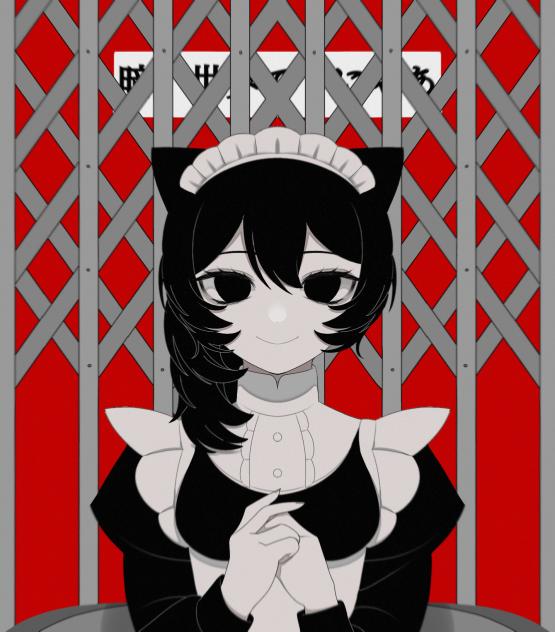 暗い世界ですにゃあ