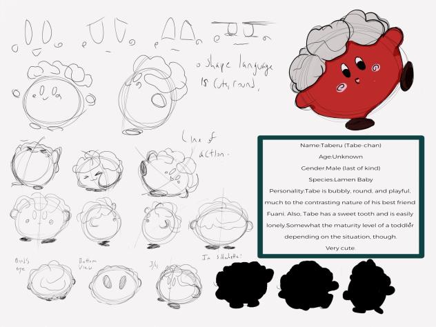 Taberu Model Sheet
