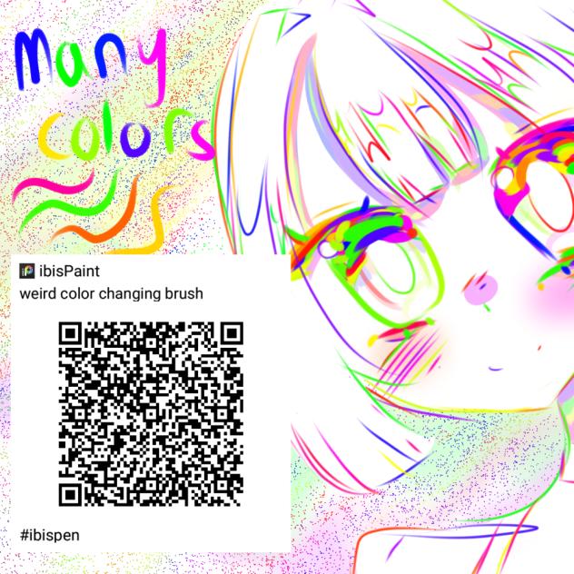 Weird color changing brush
