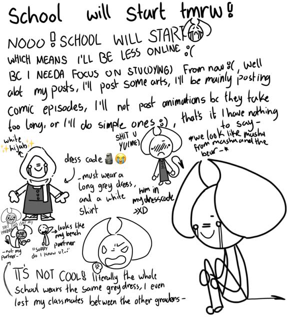 ScHoOl iS sTaRtInG🗿😭😭