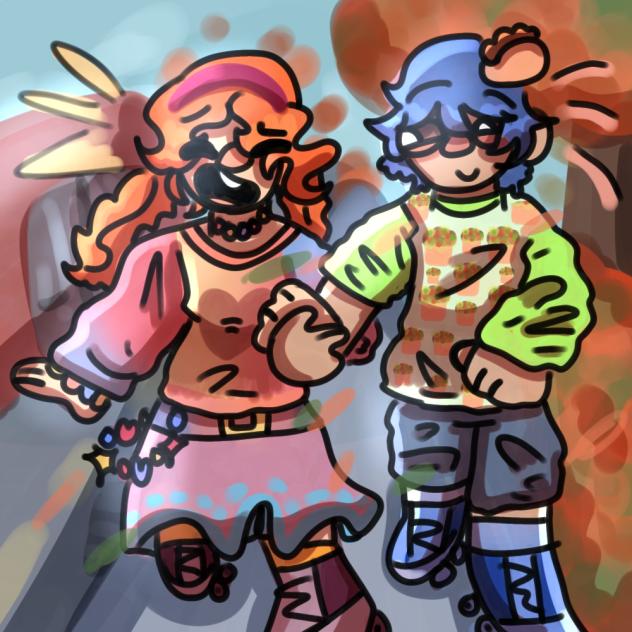 A skate in the park