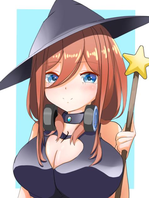 ちょっとハロウィンっぽい中野三玖(五等分の花嫁)