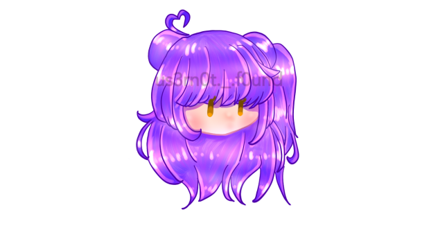 How I edit hair - ibisPaint