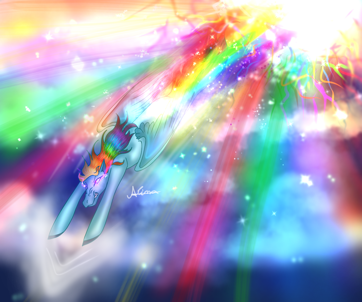 The Rainbow - ibisPaint