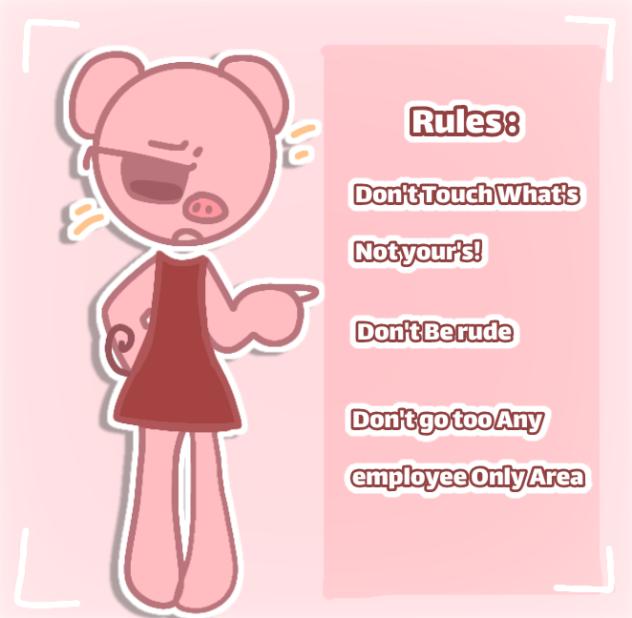 PIGGY RULE POSTER!