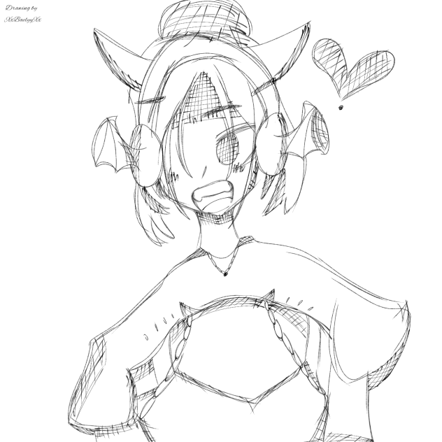 qwq I'm simping for my character