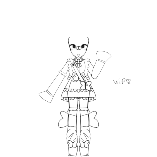 Wip 1 of butterfly eggo ^^