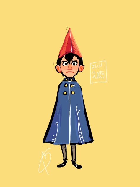 Wirt in a sea of ochre yellow