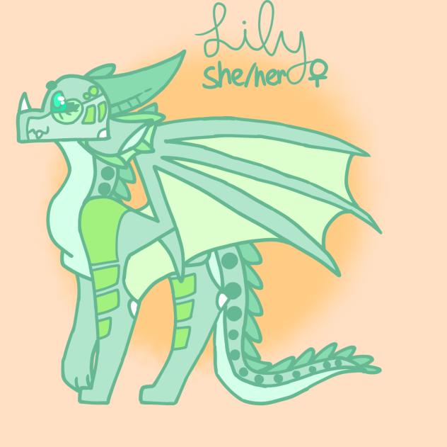 Lily RainWing OC! Wof