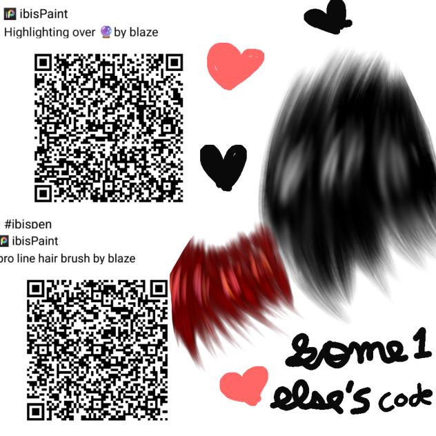qr code ( hair) re-post