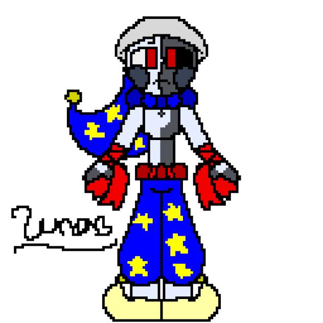 Pixelated Moon