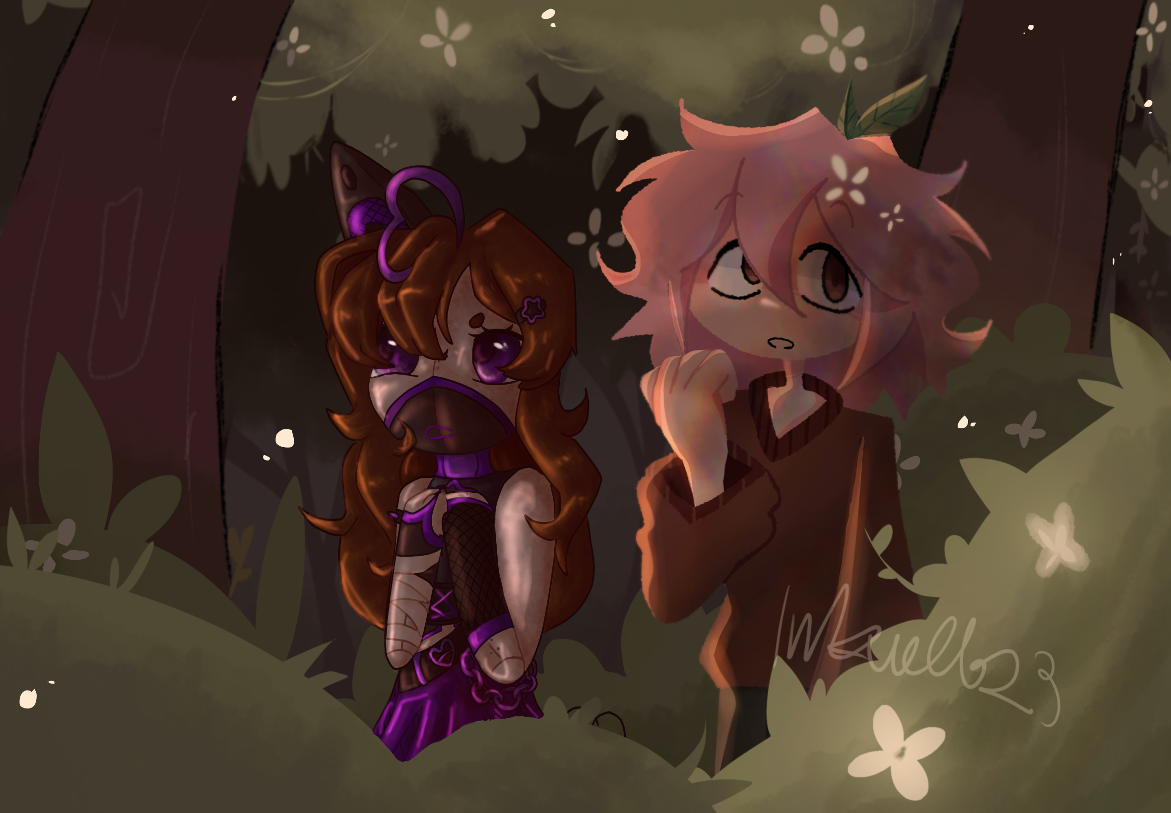 Forest walk collab! - ibisPaint