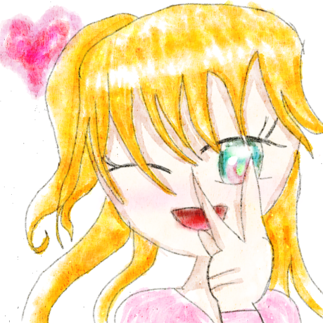 水彩画風塗りやってみた！