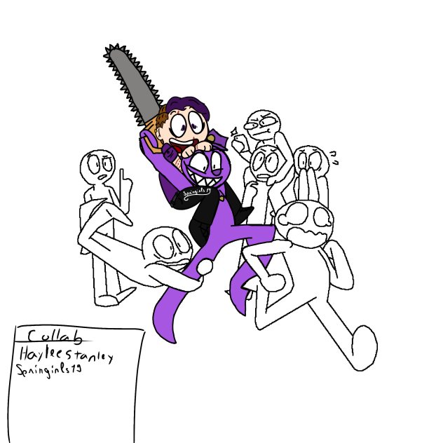 First collab with my new oc