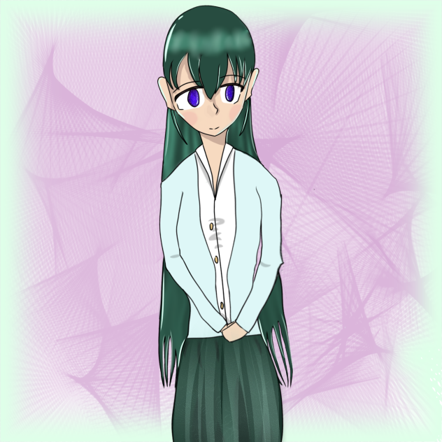 My first anime-style drawing