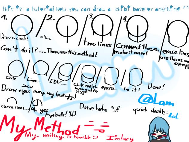 Tutorial how to draw a base XD