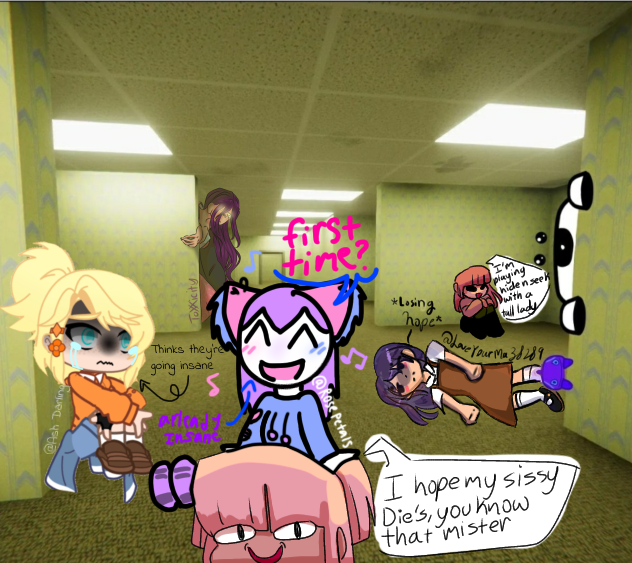 Backrooms collab😨