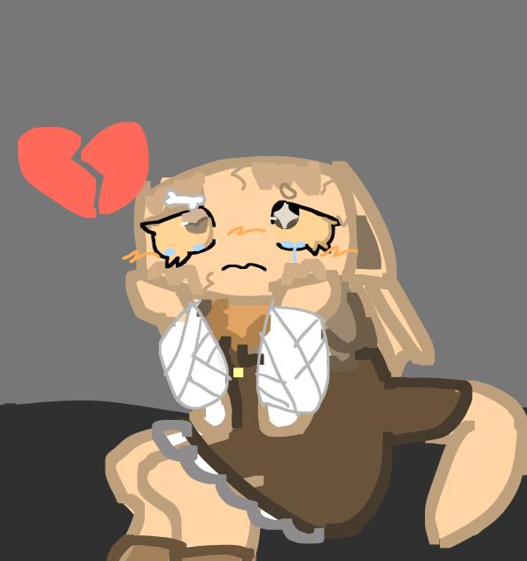 sad shelly 🦖