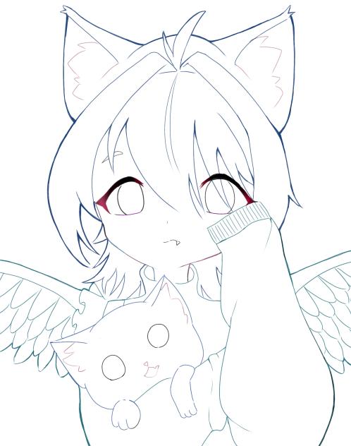 エラー　線画