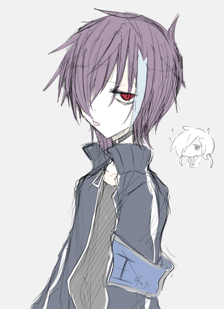 髪下ろしサヨ落書き